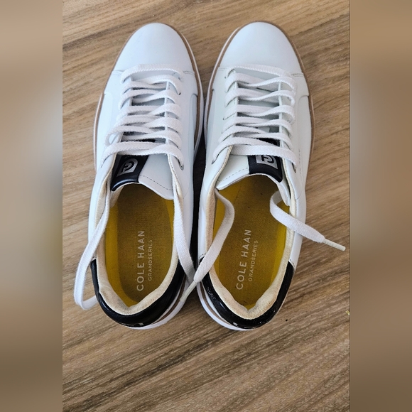 Cole Haan GP Topspin Men's Leather Sneakers, Size 8 - Picture 3 of 6